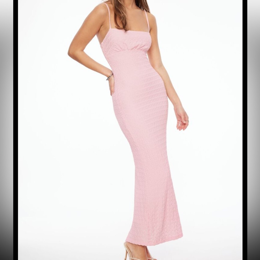 Dynamite Pink Maxi Dress